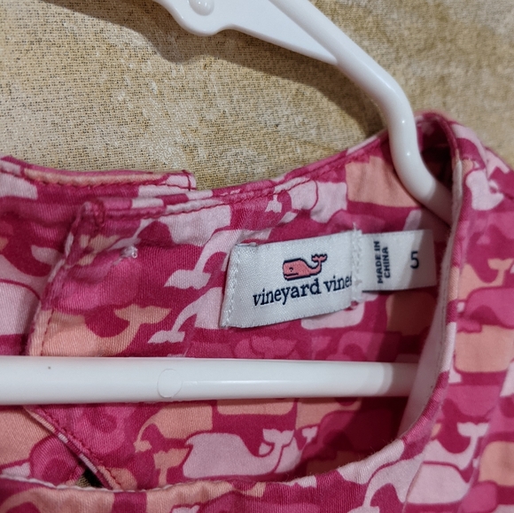 Vineyard Vines Girl's Whale Dress - Picture 3 of 6